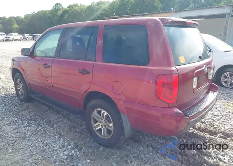 2004 Honda Pilot Ex-L z USA, uszkodzony, nr VIN 2HKYF18624H581770